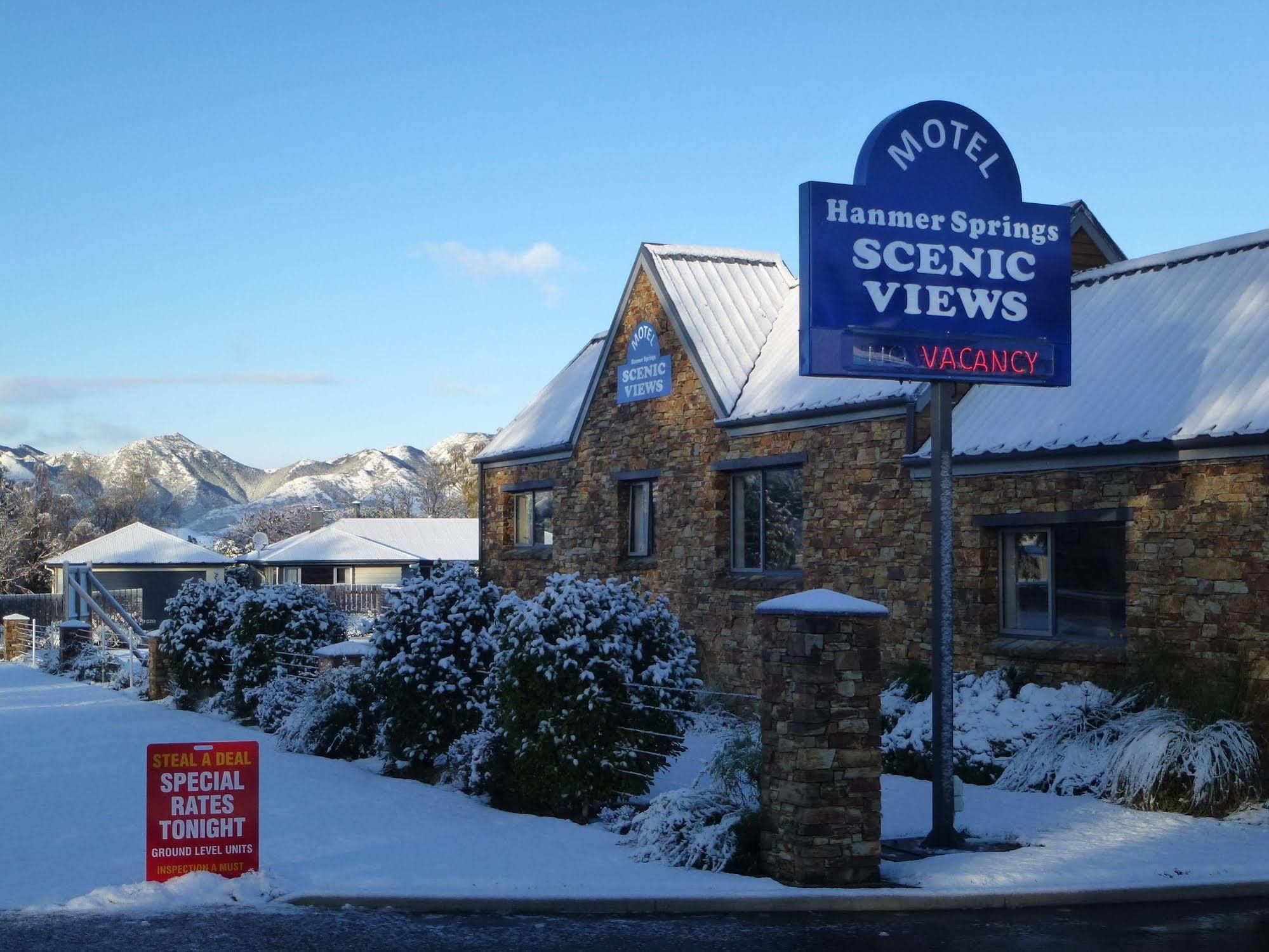 Hanmer Springs Scenic Views Motel Exterior photo